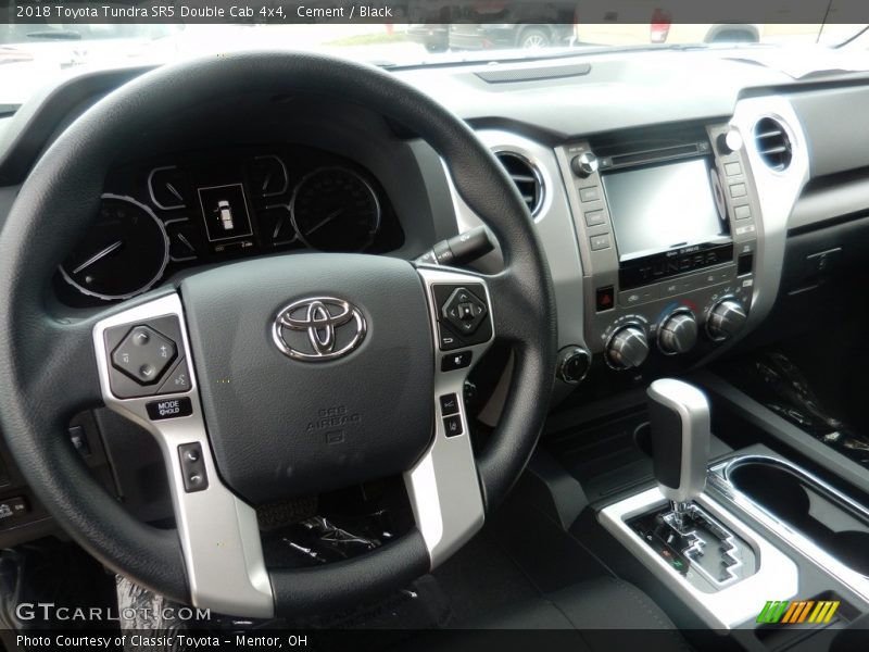 Cement / Black 2018 Toyota Tundra SR5 Double Cab 4x4