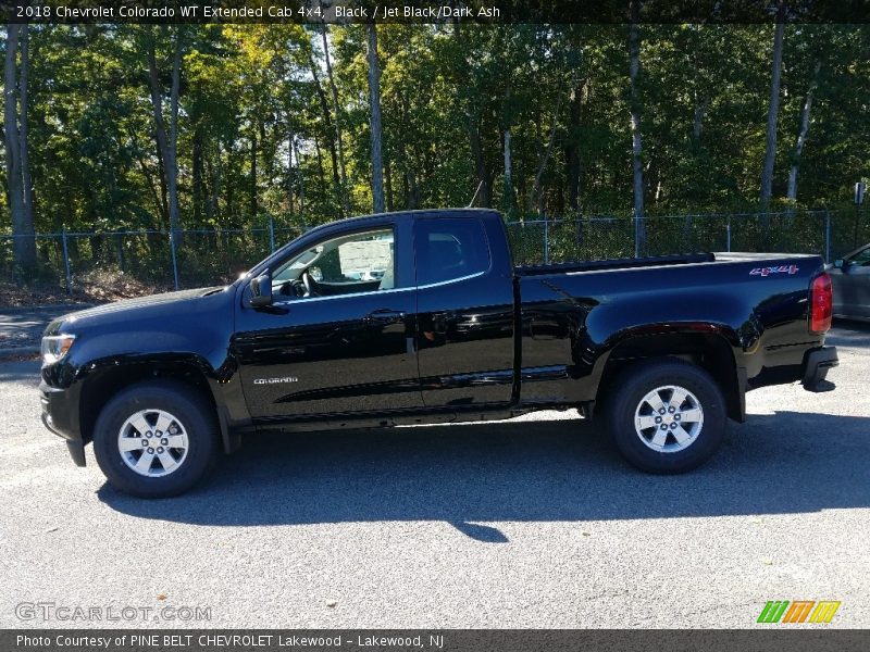  2018 Colorado WT Extended Cab 4x4 Black