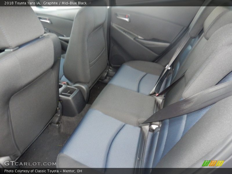Graphite / Mid-Blue Black 2018 Toyota Yaris iA