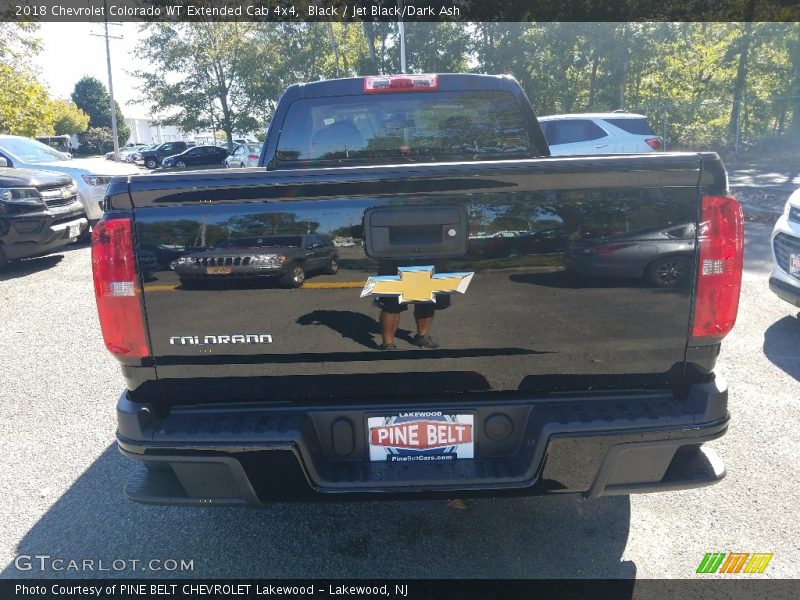 Black / Jet Black/Dark Ash 2018 Chevrolet Colorado WT Extended Cab 4x4
