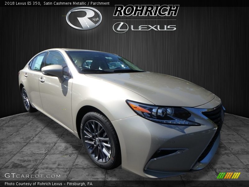 Satin Cashmere Metallic / Parchment 2018 Lexus ES 350