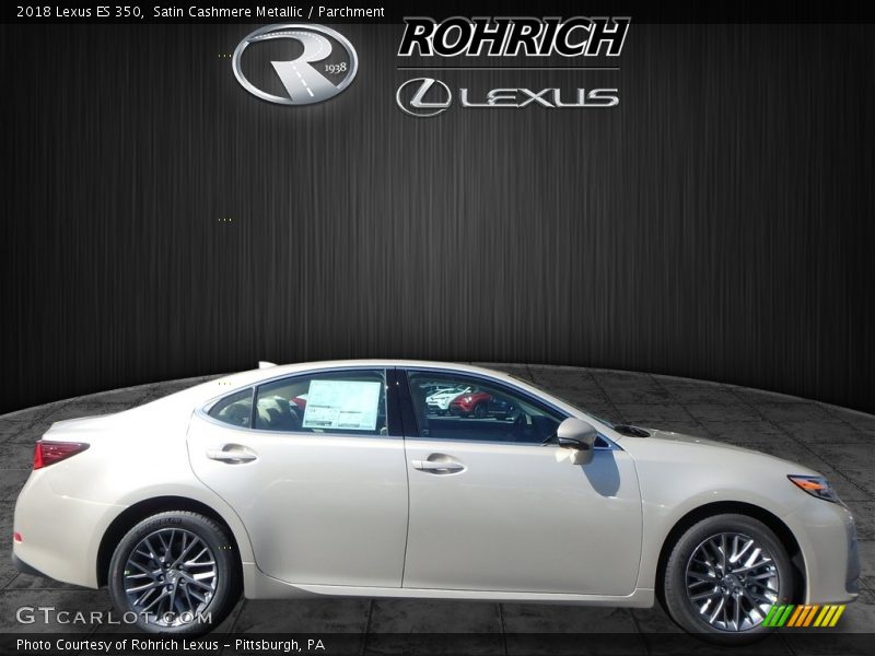 Satin Cashmere Metallic / Parchment 2018 Lexus ES 350