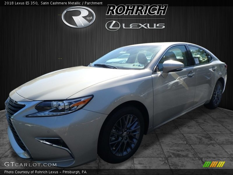Satin Cashmere Metallic / Parchment 2018 Lexus ES 350