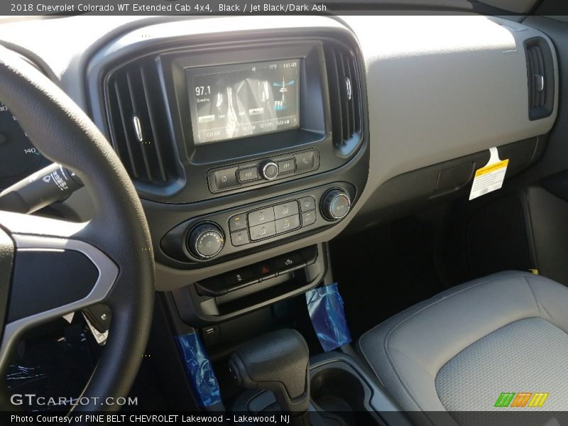 Black / Jet Black/Dark Ash 2018 Chevrolet Colorado WT Extended Cab 4x4