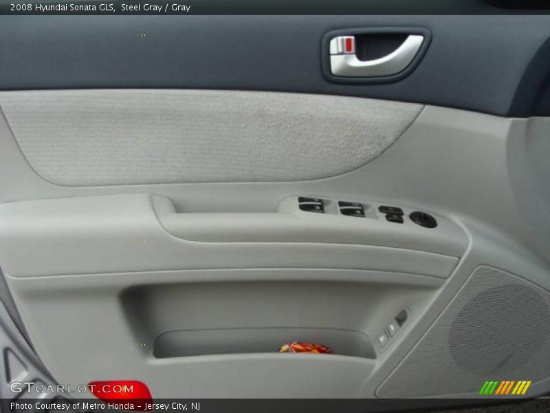 Steel Gray / Gray 2008 Hyundai Sonata GLS