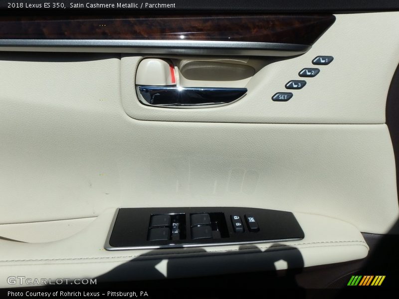 Satin Cashmere Metallic / Parchment 2018 Lexus ES 350