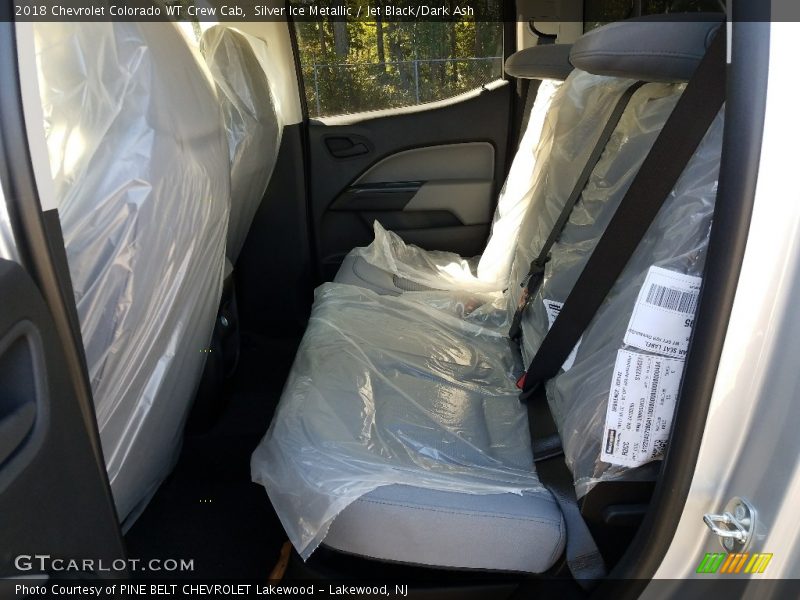 Silver Ice Metallic / Jet Black/Dark Ash 2018 Chevrolet Colorado WT Crew Cab