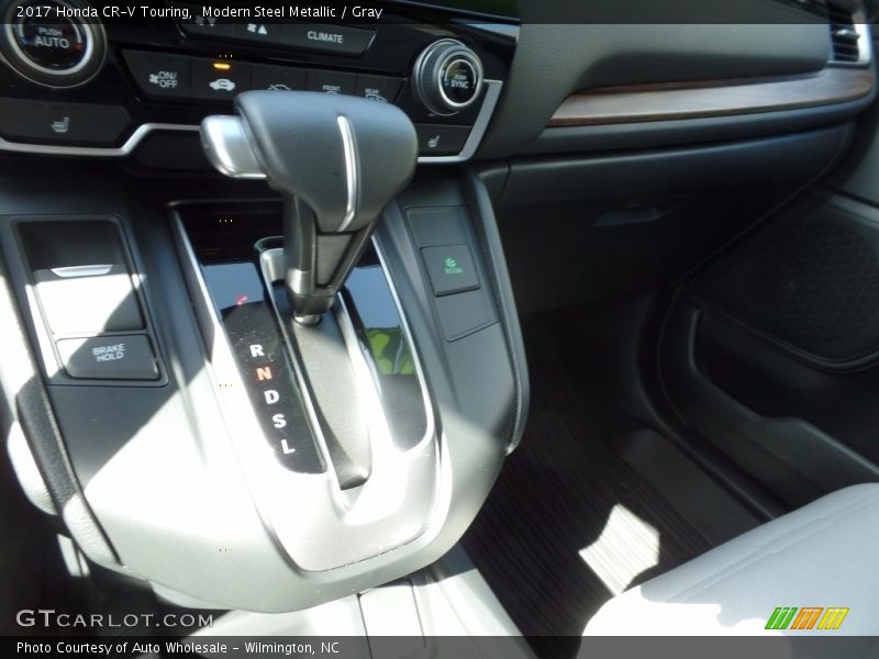 Modern Steel Metallic / Gray 2017 Honda CR-V Touring