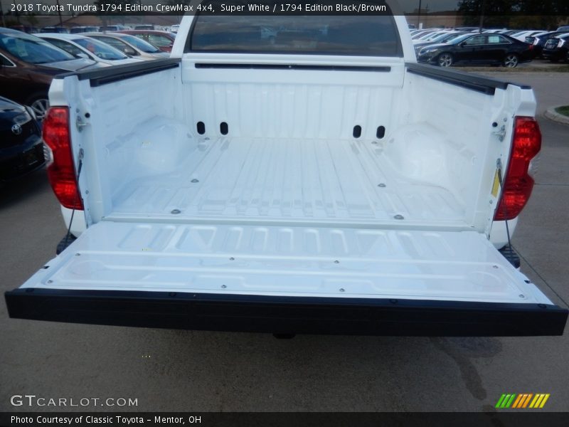 Super White / 1794 Edition Black/Brown 2018 Toyota Tundra 1794 Edition CrewMax 4x4
