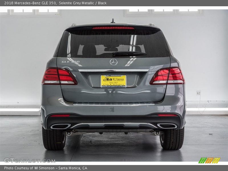 Selenite Grey Metallic / Black 2018 Mercedes-Benz GLE 350