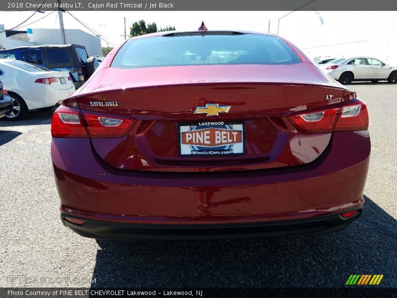 Cajun Red Tintcoat / Jet Black 2018 Chevrolet Malibu LT