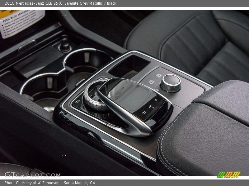 Selenite Grey Metallic / Black 2018 Mercedes-Benz GLE 350