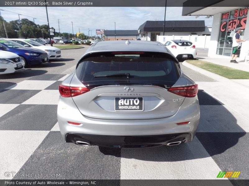 Blade Silver / Graphite 2017 Infiniti QX30 Sport