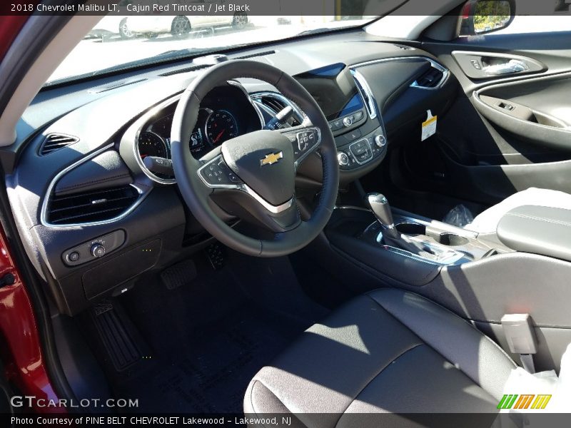 Cajun Red Tintcoat / Jet Black 2018 Chevrolet Malibu LT