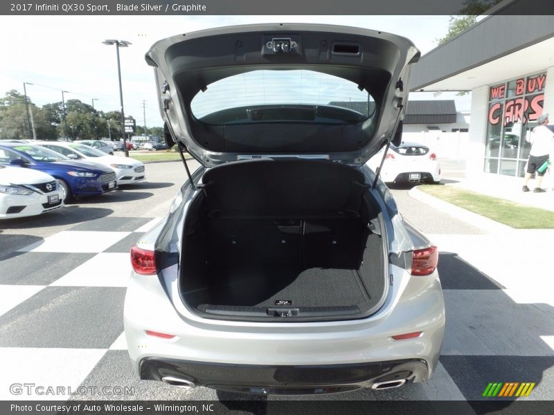 Blade Silver / Graphite 2017 Infiniti QX30 Sport
