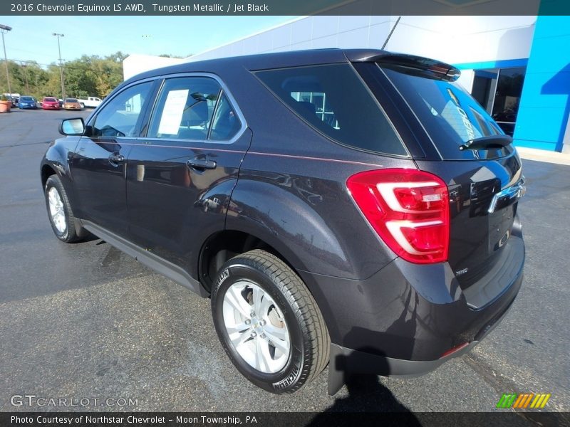 Tungsten Metallic / Jet Black 2016 Chevrolet Equinox LS AWD