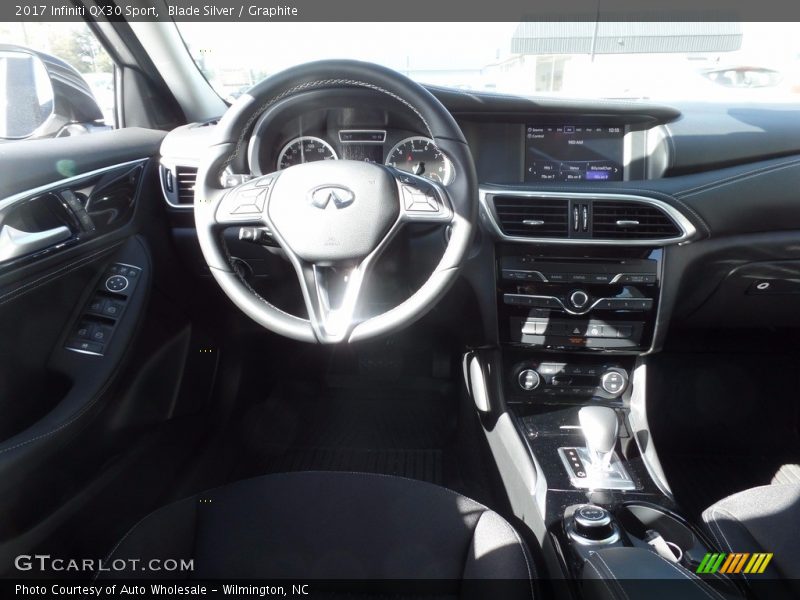 Blade Silver / Graphite 2017 Infiniti QX30 Sport