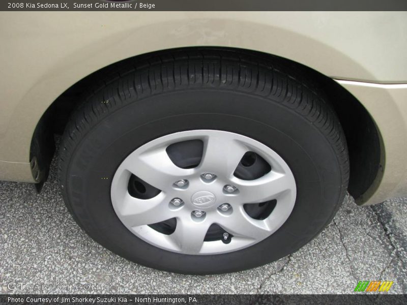 Sunset Gold Metallic / Beige 2008 Kia Sedona LX