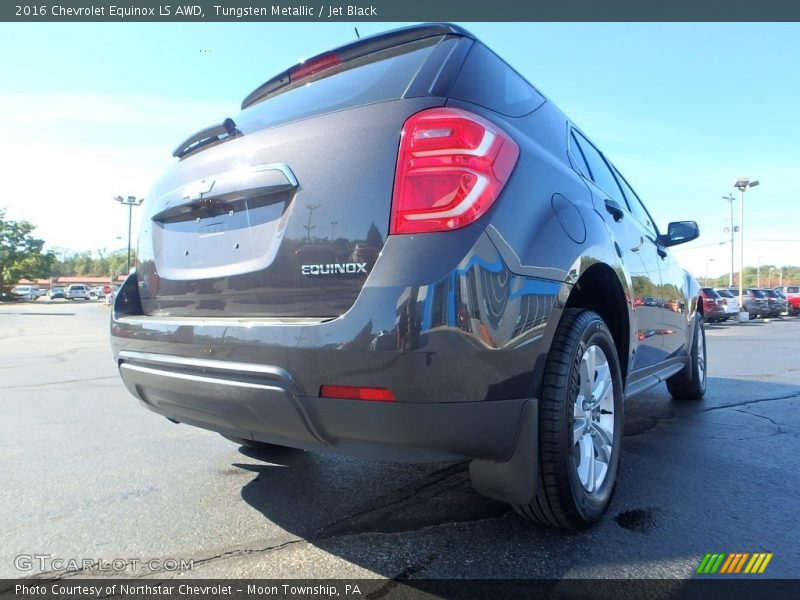 Tungsten Metallic / Jet Black 2016 Chevrolet Equinox LS AWD