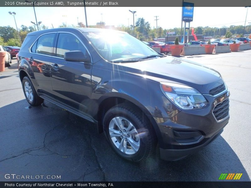 Tungsten Metallic / Jet Black 2016 Chevrolet Equinox LS AWD