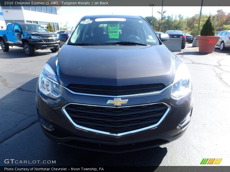 Tungsten Metallic / Jet Black 2016 Chevrolet Equinox LS AWD