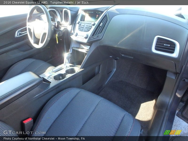 Tungsten Metallic / Jet Black 2016 Chevrolet Equinox LS AWD