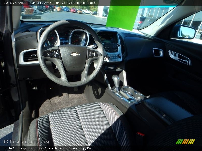 Tungsten Metallic / Jet Black 2016 Chevrolet Equinox LS AWD
