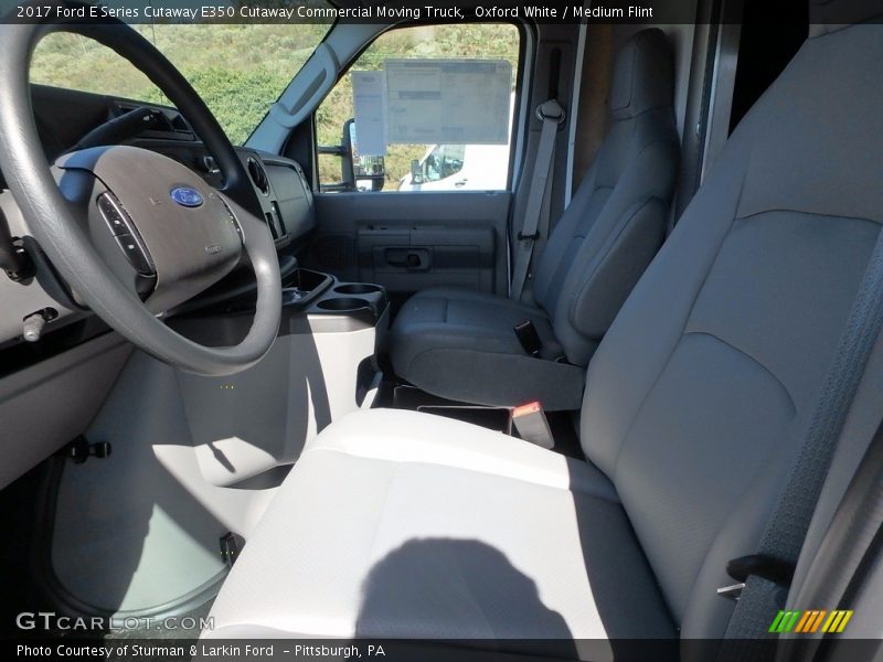Oxford White / Medium Flint 2017 Ford E Series Cutaway E350 Cutaway Commercial Moving Truck
