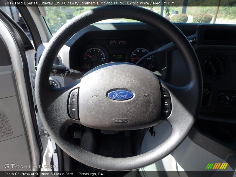 Oxford White / Medium Flint 2017 Ford E Series Cutaway E350 Cutaway Commercial Moving Truck