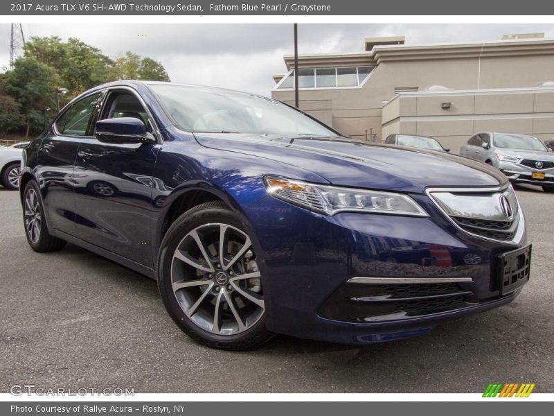 Front 3/4 View of 2017 TLX V6 SH-AWD Technology Sedan