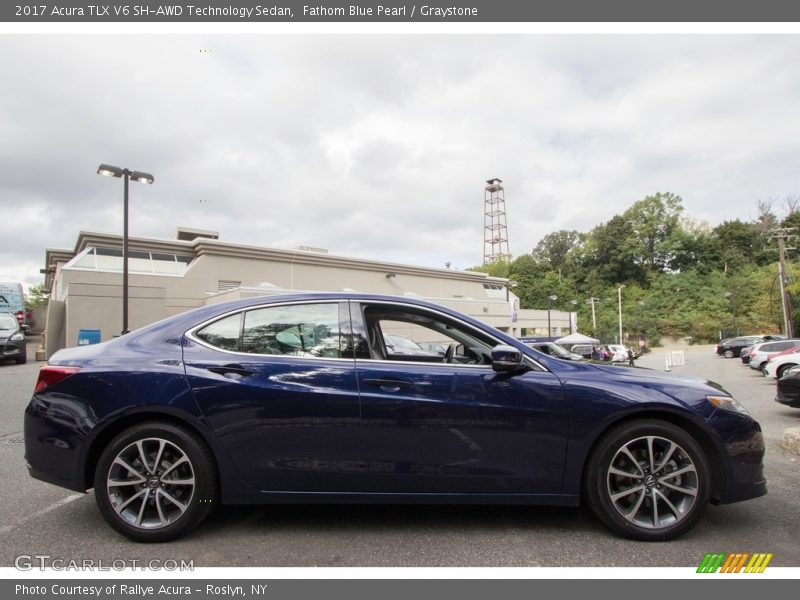  2017 TLX V6 SH-AWD Technology Sedan Fathom Blue Pearl