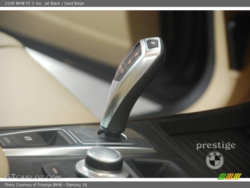 Jet Black / Sand Beige 2008 BMW X5 3.0si