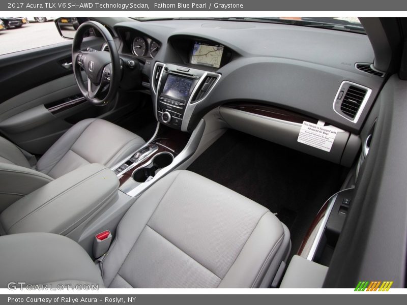 Front Seat of 2017 TLX V6 SH-AWD Technology Sedan
