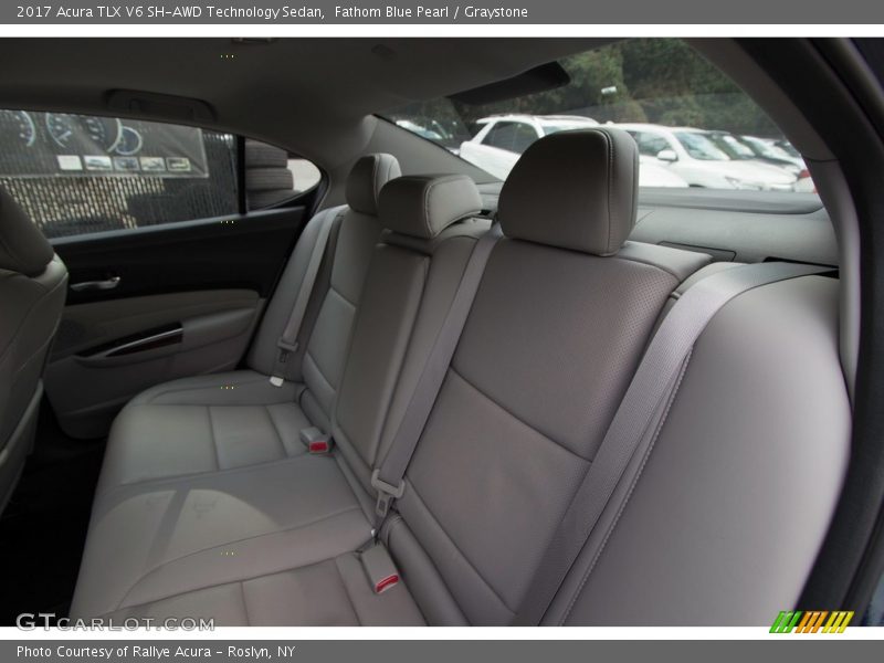 Rear Seat of 2017 TLX V6 SH-AWD Technology Sedan
