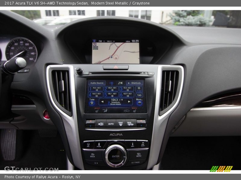 Modern Steel Metallic / Graystone 2017 Acura TLX V6 SH-AWD Technology Sedan