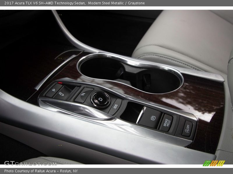 Modern Steel Metallic / Graystone 2017 Acura TLX V6 SH-AWD Technology Sedan