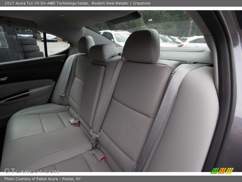 Modern Steel Metallic / Graystone 2017 Acura TLX V6 SH-AWD Technology Sedan