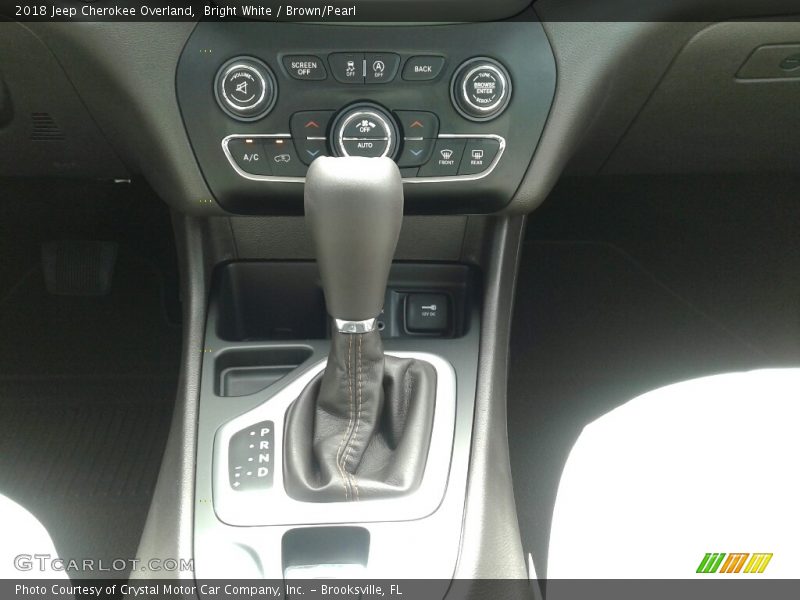  2018 Cherokee Overland 9 Speed Automatic Shifter