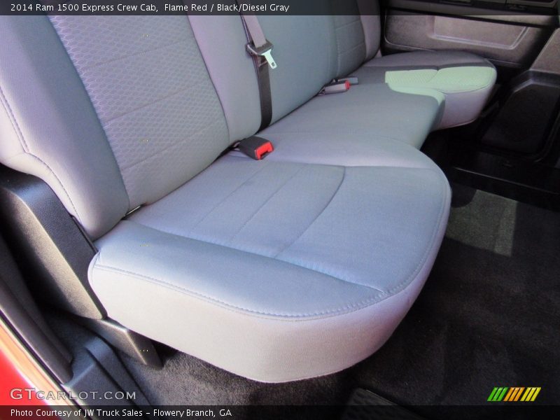 Flame Red / Black/Diesel Gray 2014 Ram 1500 Express Crew Cab