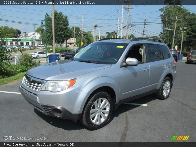 Ice Silver Metallic / Black 2013 Subaru Forester 2.5 X Premium