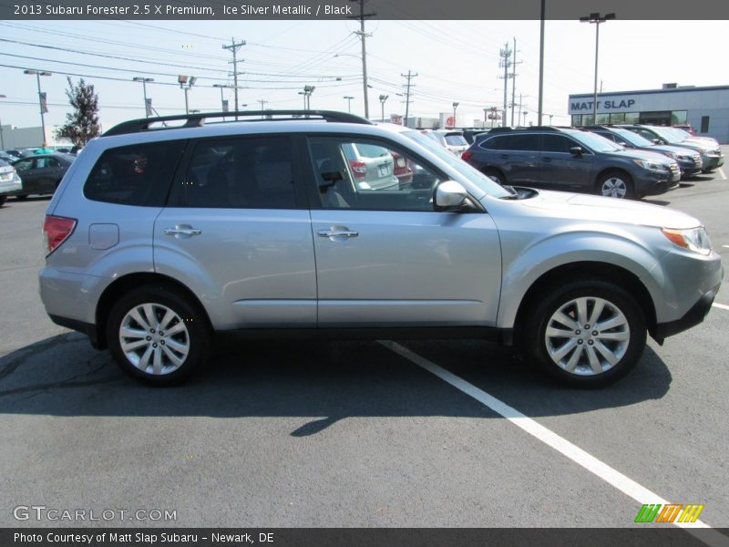 Ice Silver Metallic / Black 2013 Subaru Forester 2.5 X Premium