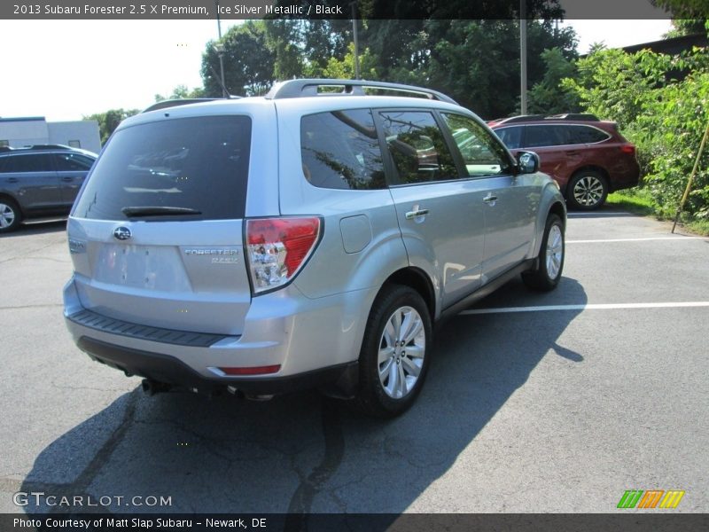 Ice Silver Metallic / Black 2013 Subaru Forester 2.5 X Premium