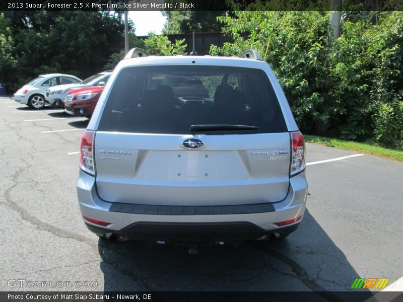 Ice Silver Metallic / Black 2013 Subaru Forester 2.5 X Premium