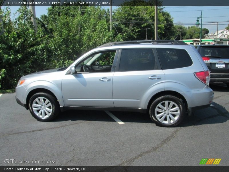 Ice Silver Metallic / Black 2013 Subaru Forester 2.5 X Premium