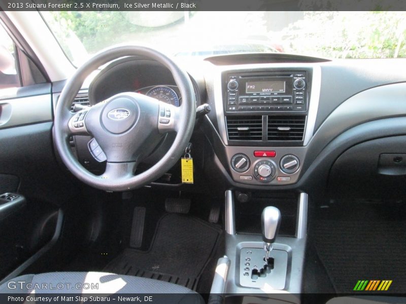 Ice Silver Metallic / Black 2013 Subaru Forester 2.5 X Premium