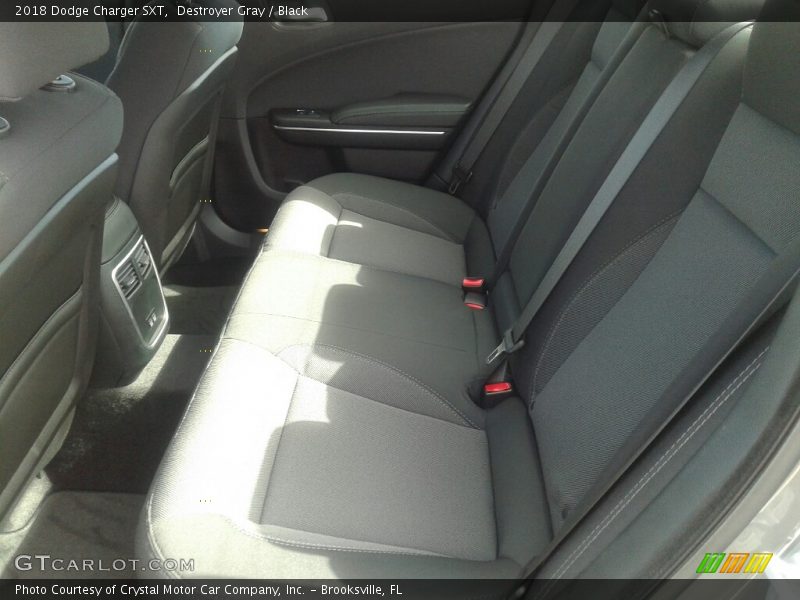 Destroyer Gray / Black 2018 Dodge Charger SXT