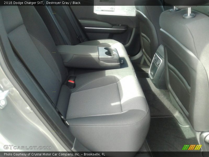 Destroyer Gray / Black 2018 Dodge Charger SXT