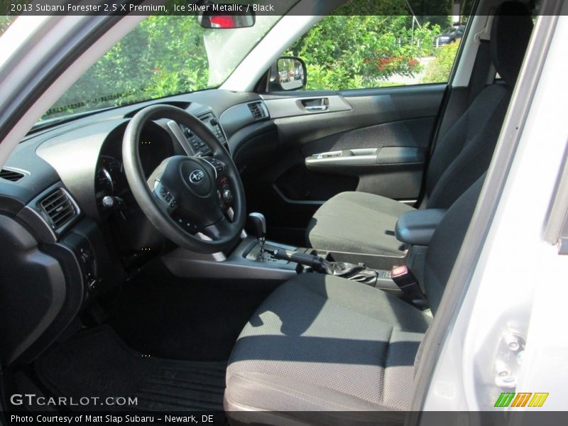 Ice Silver Metallic / Black 2013 Subaru Forester 2.5 X Premium