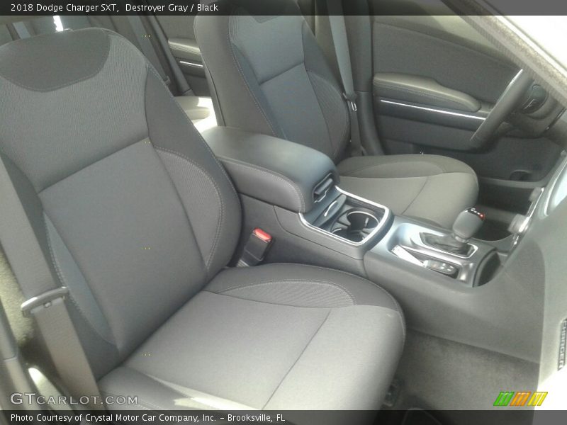 Destroyer Gray / Black 2018 Dodge Charger SXT