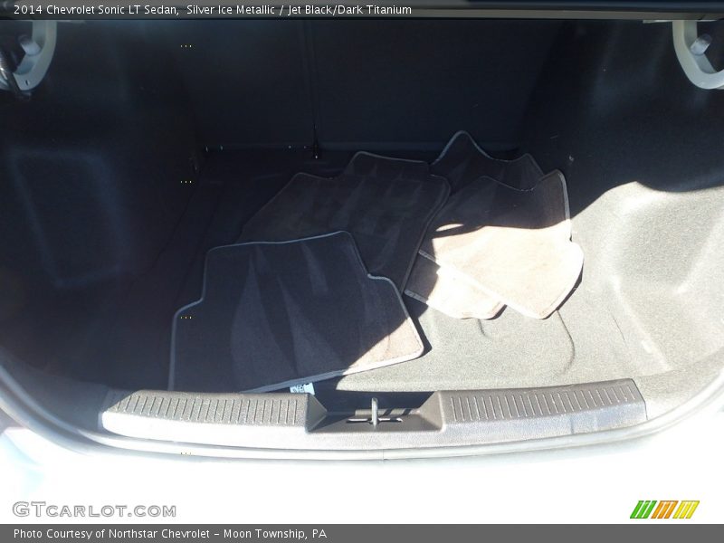 Silver Ice Metallic / Jet Black/Dark Titanium 2014 Chevrolet Sonic LT Sedan